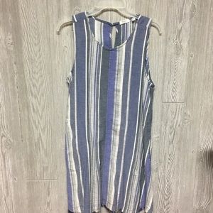 Dylan Striped Sleeveless Dress